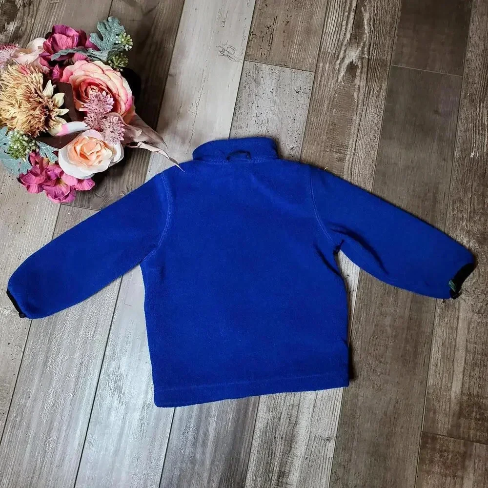 The Children’s Place Lightweight Fleece Zip Up Jacket Size 2T Blue